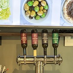 Fabrica Pizza - Wine on tap!