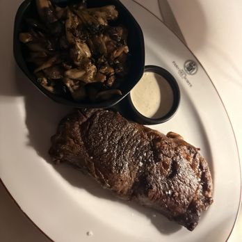 1700 Degrees Steakhouse - $86 cold ribeye with mushrooms and a horseradish sauce - Steakhouses Near Me - El Paso, Texas