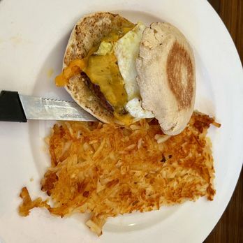 Hen House Eatery - Sausage, egg, and cheese breakfast sandwich with hashbrowns - Breakfast & Brunch Near Me - Minneapolis, Minnesota Hen House Eatery - Sausage, egg, and cheese breakfast sandwich with hashbrowns - Breakfast & Brunch Near Me - Minneapolis, Minnesota
