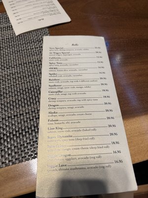 Menu photo 3 Sushi Chef San Francisco, CA Menu photo 3 Sushi Chef San Francisco, CA