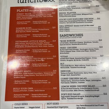 Lunchboxx - Menu - American Near Me - Denver, Colorado Lunchboxx - Menu - American Near Me - Denver, Colorado