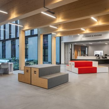 Simon Fraser University - SFU Guest Accommodations Lobby and Front Desk - Hotels Near Me - Burnaby, British Columbia Simon Fraser University - SFU Guest Accommodations Lobby and Front Desk - Hotels Near Me - Burnaby, British Columbia
