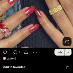 Harmony nails & Spa - This was what I showed them (from Pinterest)