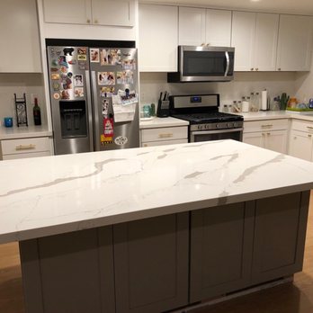North Star Kitchen and Bath - Right before the finishing touches! Just beautiful! Eddy said we made the best choice of our island quartz countertop! - General Contractors Near Me - Vista, California North Star Kitchen and Bath - Right before the finishing touches! Just beautiful! Eddy said we made the best choice of our island quartz countertop! - General Contractors Near Me - Vista, California