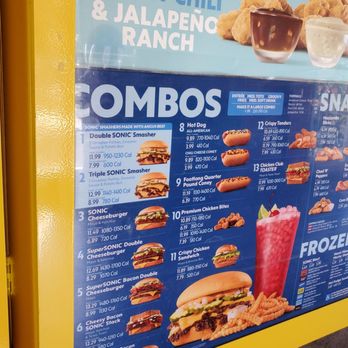 Sonic Drive-In - Menu - Fast Food Near Me - Vacaville, California Sonic Drive-In - Menu - Fast Food Near Me - Vacaville, California