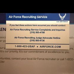 Air Force and Space Force Recruiting