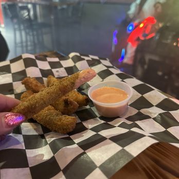 Sliced Pizza - Fried pickles - Pizza Near Me - Las Vegas, Nevada