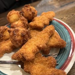 Johnson’s Country Cookin - Kid's nuggets and hush puppies.