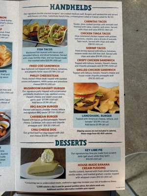 Menu photo 5 LandShark Bar & Grill - Branson Branson, MO