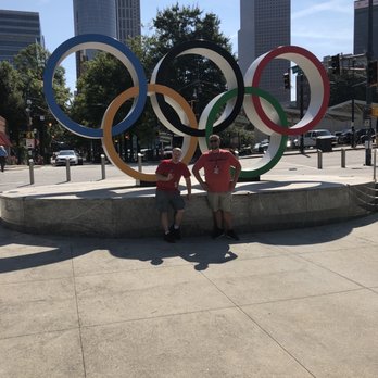 Atlanta Olympic Rings - Public Art Near Me - Atlanta, Georgia Atlanta Olympic Rings - Public Art Near Me - Atlanta, Georgia