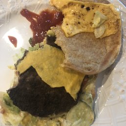 Hockey puck for the playoffs?!? Nope, Sonic burger tonight!