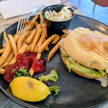 The Boathouse - Grilled mahi sandwich - Seafood Near Me - St Augustine, Florida The Boathouse - Grilled mahi sandwich - Seafood Near Me - St Augustine, Florida