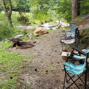 Moonshine Creek Campground - Only tent site 10 had a grill with their fire ring - Campgrounds Near Me - Sylva, North Carolina Moonshine Creek Campground - Only tent site 10 had a grill with their fire ring - Campgrounds Near Me - Sylva, North Carolina