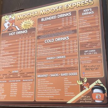 Mocha Moose Express Fairbanks - Coffee & Tea Near Me - Fairbanks, Alaska Mocha Moose Express Fairbanks - Coffee & Tea Near Me - Fairbanks, Alaska