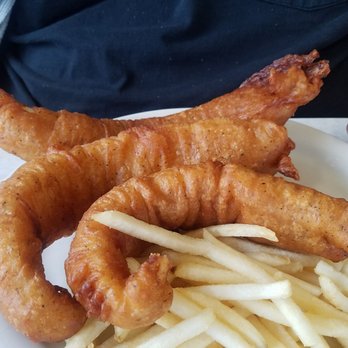 El Charro Cafe - The fish & chips are fresh, delicious and you have to try their tarter sauce. Fries are the best and they give large portions - Mexican Near Me - Tulare, California