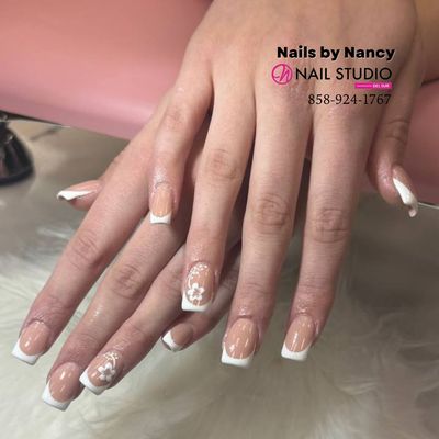 Nail Designs - Looking for nail inspo? Yvonne can bring your vision to life with her creative touch! 🌿✨ Check out these Bamboo Long Nails for a unique and elegant style, all designed at Nail Studio - Del Sur 💅✨