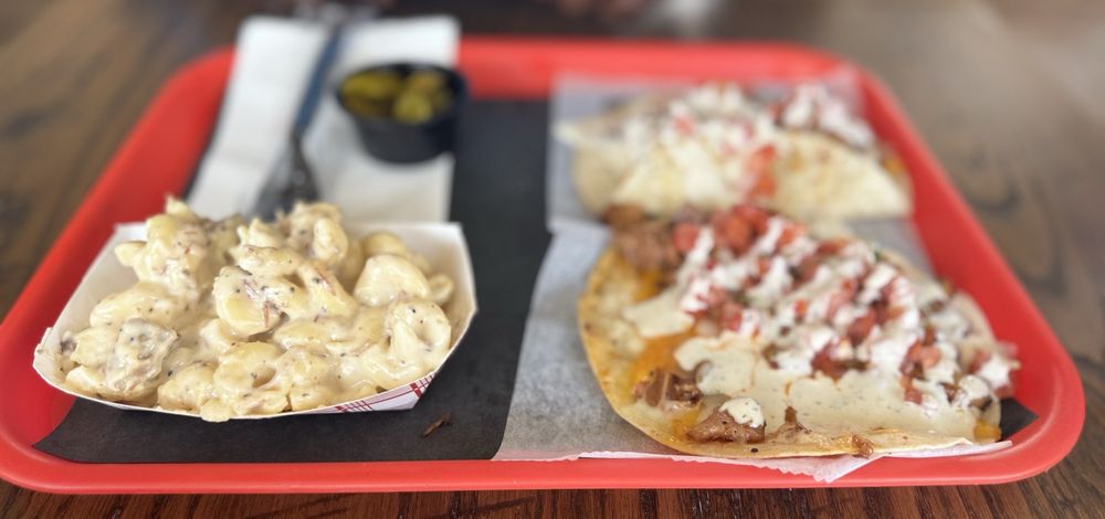 Food from Big Nick's BBQ