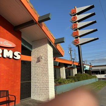 NORMS Restaurant - Just can't miss the sign. - New American Near Me - Bellflower, California NORMS Restaurant - Just can't miss the sign. - New American Near Me - Bellflower, California