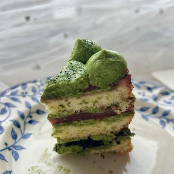 Z2 Bakery - @foodie_starry   Matcha cake - Patisserie/Cake Shop Near Me - Secaucus, New Jersey