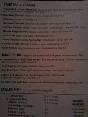 Menu photo 4 Bonefish Grill Pensacola, FL