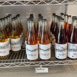 NOMAD Cidery - Cider bottles