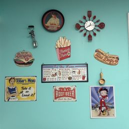 Inside wall decor.