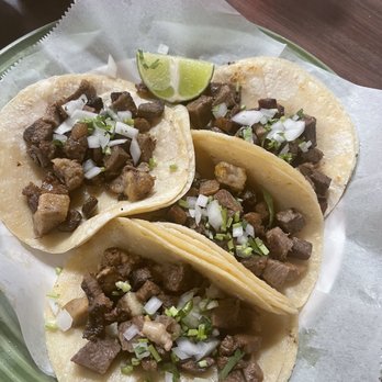 El Vaquero - Tacos de lengua (these are priced at a dollar each on Mondays) - Mexican Near Me - Richmond, Virginia El Vaquero - Tacos de lengua (these are priced at a dollar each on Mondays) - Mexican Near Me - Richmond, Virginia