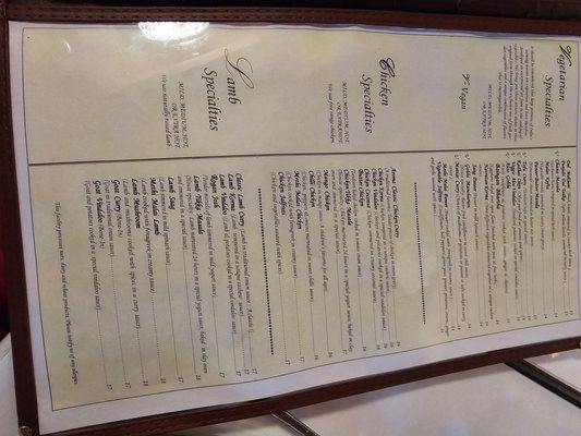 Menu photo 6 Aroma Indian Cuisine Napa, CA Menu photo 6 Aroma Indian Cuisine Napa, CA