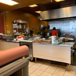 Willingham's World Champion BBQ - Open kitchen area