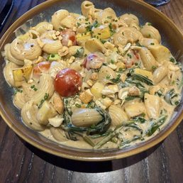 Lumache Pasta with lemon cashew cream sauce Lumache Pasta with lemon cashew cream sauce