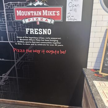 Mountain Mike's Pizza - Inside..... - Pizza Near Me - Fresno, California