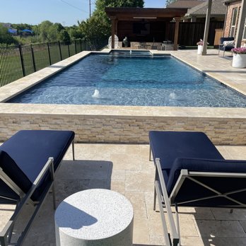 Riverbend Sandler Pools - Pool Lounging Area - Hot Tub & Pool Near Me - Plano, Texas Riverbend Sandler Pools - Pool Lounging Area - Hot Tub & Pool Near Me - Plano, Texas