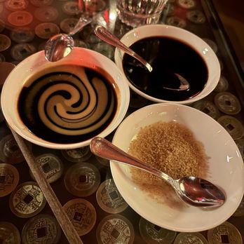 Mott 32 - Sauces for the duck! - Chinese Near Me - Las Vegas, Nevada Mott 32 - Sauces for the duck! - Chinese Near Me - Las Vegas, Nevada