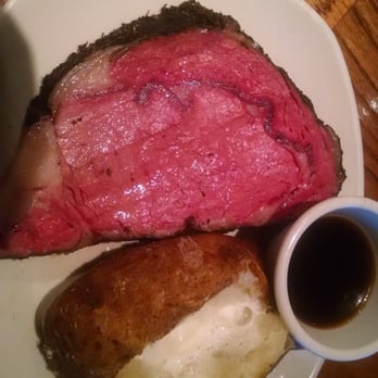 Outback Steakhouse - 12oz prime rib. Rare. Cooked perfectly. - Steakhouses Near Me - Spring Hill, Florida Outback Steakhouse - 12oz prime rib. Rare. Cooked perfectly. - Steakhouses Near Me - Spring Hill, Florida