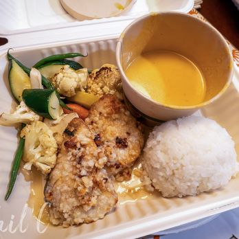 Ulu Café - Macadamia Nut Crusted Fish (Catch Of The Day) $29 - Cafes Near Me - Kapolei, Hawaii Ulu Café - Macadamia Nut Crusted Fish (Catch Of The Day) $29 - Cafes Near Me - Kapolei, Hawaii