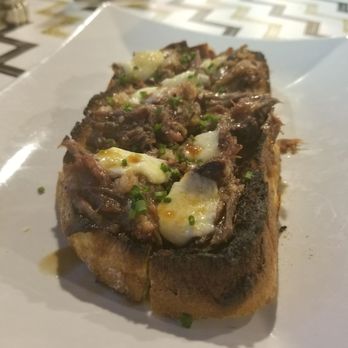 7th & Carson - Braised oxtail toast - New American Near Me - Las Vegas, Nevada
