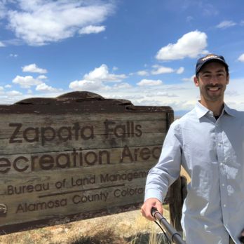 Zapata Falls - Lol, yes I took a selfie. - Hiking Near Me - Alamosa, Colorado