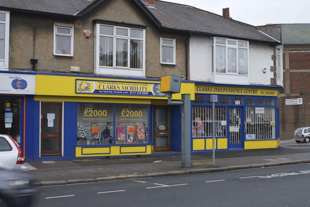 MOTABILITY SCHEME AT CLARKS INDEPENDENCE CENTRE 71 New Rd Side, Leeds