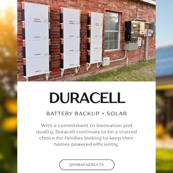 MIBA Energy - Solar + Duracell battery backup designed around this Weslaco home's actual energy use. Curious what could fit your home? - Solar Installation Near Me - McAllen, Texas MIBA Energy - Solar + Duracell battery backup designed around this Weslaco home's actual energy use. Curious what could fit your home? - Solar Installation Near Me - McAllen, Texas