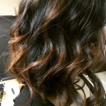 Catwalk Salon and Spa - Long bob with honey tone brunette ombré. - Hair Extensions Near Me - Lake Tapps, Washington Catwalk Salon and Spa - Long bob with honey tone brunette ombré. - Hair Extensions Near Me - Lake Tapps, Washington