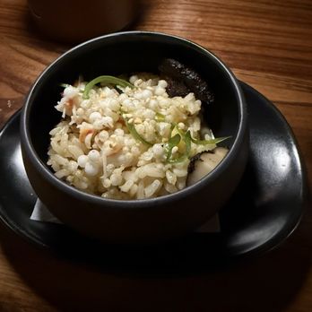 Lazy Betty - Crab, puffed tapioca, and furikake - New American Near Me - Atlanta, Georgia