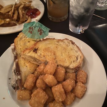 The Lockview - Number Five Sandwich on sour dough. Goat cheese, onions and mushrooms. - American Near Me - Akron, Ohio