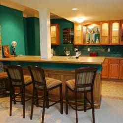 The Decorating Therapist - We created a fabulous bar area, well used during parties.