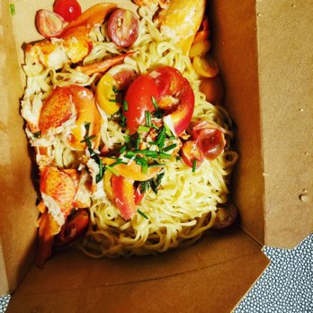 Pasta Moon - Lobster noodles. - Italian Near Me - Half Moon Bay, California Pasta Moon - Lobster noodles. - Italian Near Me - Half Moon Bay, California