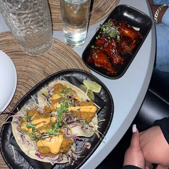 Kokomo - Crispy Fish Tacos Gochujang Wings - Caribbean Near Me - Brooklyn, New York Kokomo - Crispy Fish Tacos Gochujang Wings - Caribbean Near Me - Brooklyn, New York