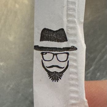 Stretch Pizza - Logo on the straw wrapper. Neat - Pizza Near Me - New York, New York Stretch Pizza - Logo on the straw wrapper. Neat - Pizza Near Me - New York, New York