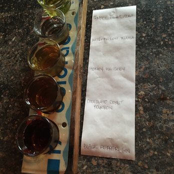 Mile High Spirits - Flight of 5 for $15 - Distilleries Near Me - Denver, Colorado Mile High Spirits - Flight of 5 for $15 - Distilleries Near Me - Denver, Colorado