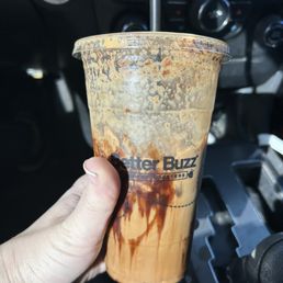 Large Iced Mocha..half consumed by yours truly