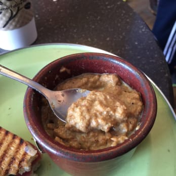 Brewed Awakenings - What was supposedly asparagus & prosciutto soup. - Coffee & Tea Near Me - Appleton, Wisconsin