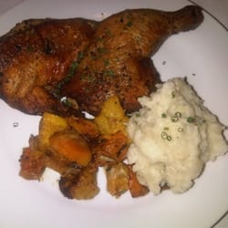 SubTerra Kitchen & Cellar - Chicken roasted under a brick. Hubby said was really yummy and juicy with perfectly crispy skin.